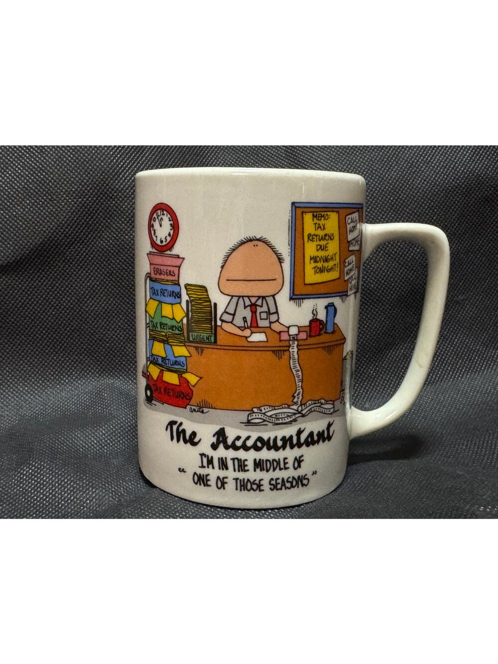 Papel THE ACCOUNTANT "In the Middle of One of Those Seasons" Mug